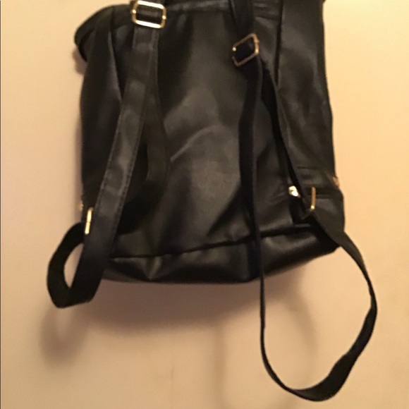 Large black backpack purse - Picture 2 of 2